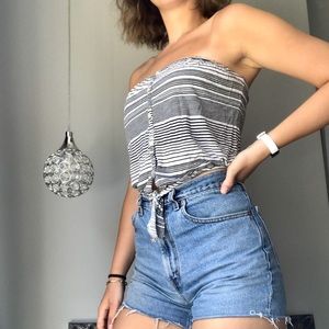Strapless Summer Top